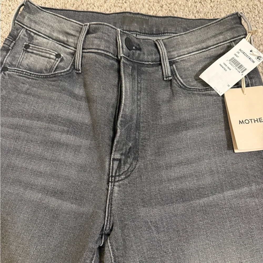 MOTHER Gray Flare Jeans - Subtle Fade